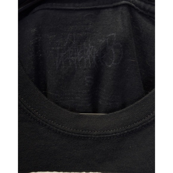 Vertebrae 33 Death Card Graphic T-Shirt Black & White Short Sleeve Unisex S - Picture 4 of 4